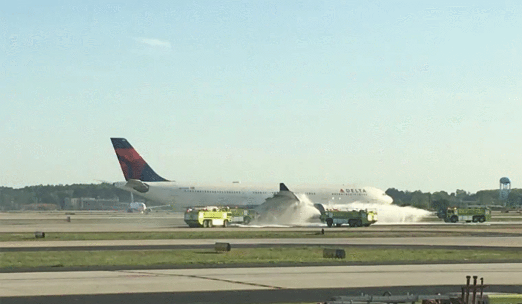 Delta Flight 1329 Emergency Landing Jacksonville