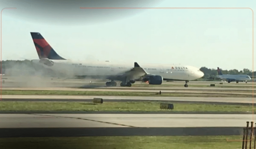 Delta Flight 1329 Emergency Landing Jacksonville