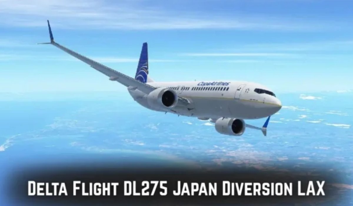 delta flight dl275 japan diversion lax