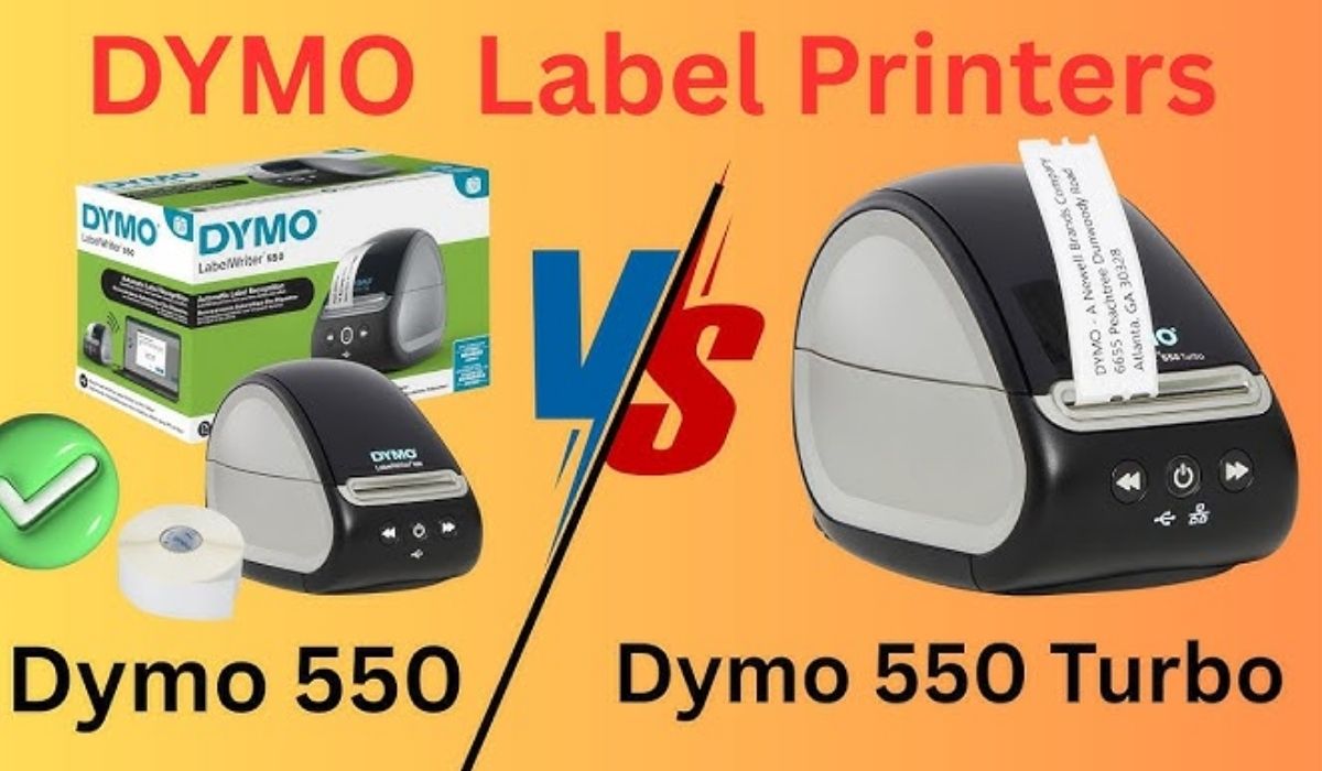 difference between dymo 450 and 550