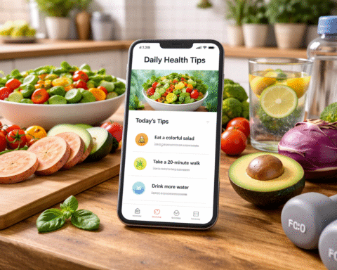 Daily Health Tips Apps That Guide Better Food and Fitness Choices 