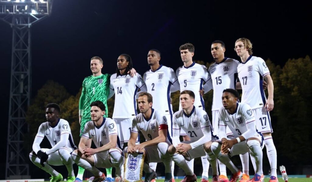 serbia national football team vs england national football team lineups