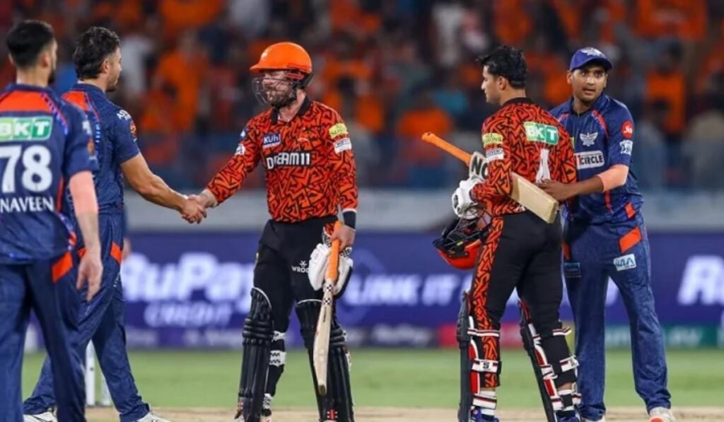 sunrisers hyderabad vs lucknow super giants match scorecard