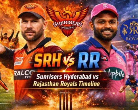 sunrisers hyderabad vs rajasthan royals match scorecard