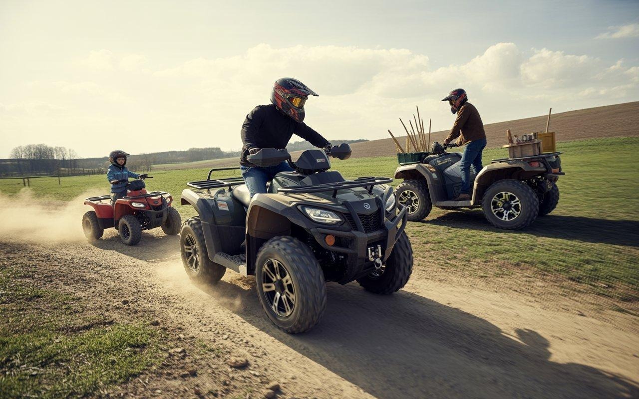 Fuel or Electric Quad Bikes? Choosing the Right One for Your Kids