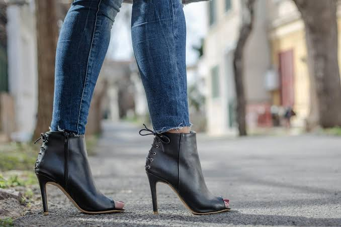 Peep Toe Booties