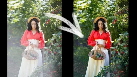 remove lens flare from photo